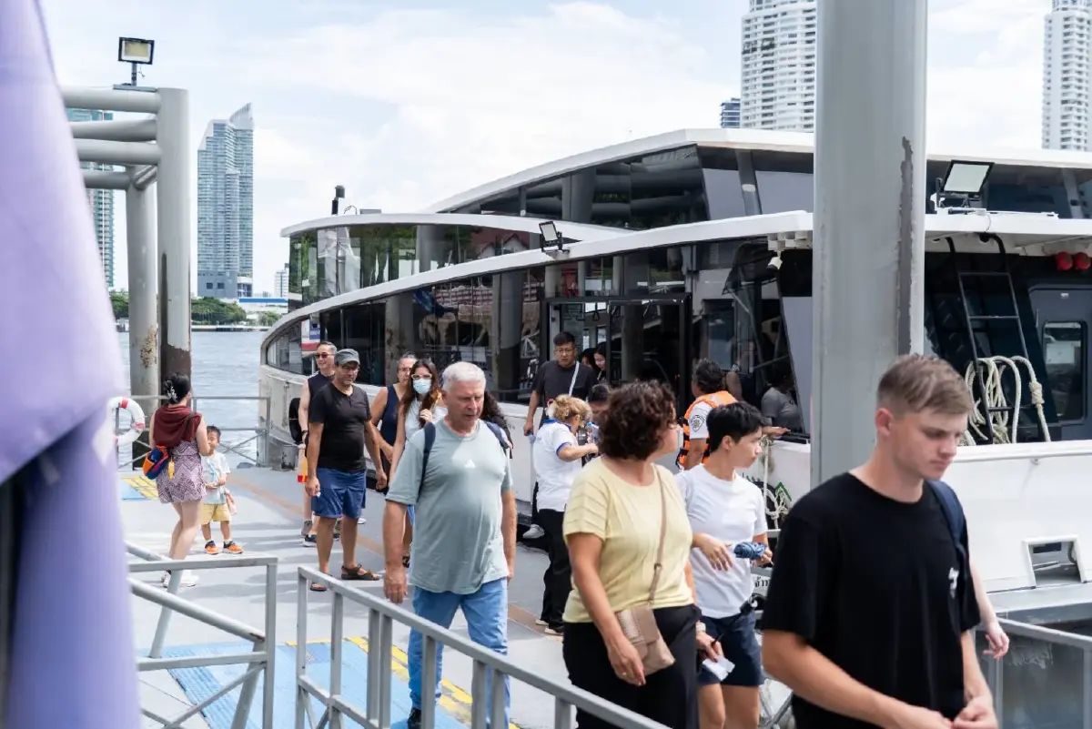 เรือโดยสารไฟฟ้า 'ไทย สมายล์ โบ้ท' เข้าร่วมโครงการ 'ไทยช่วยไทย พลัส 60/40'