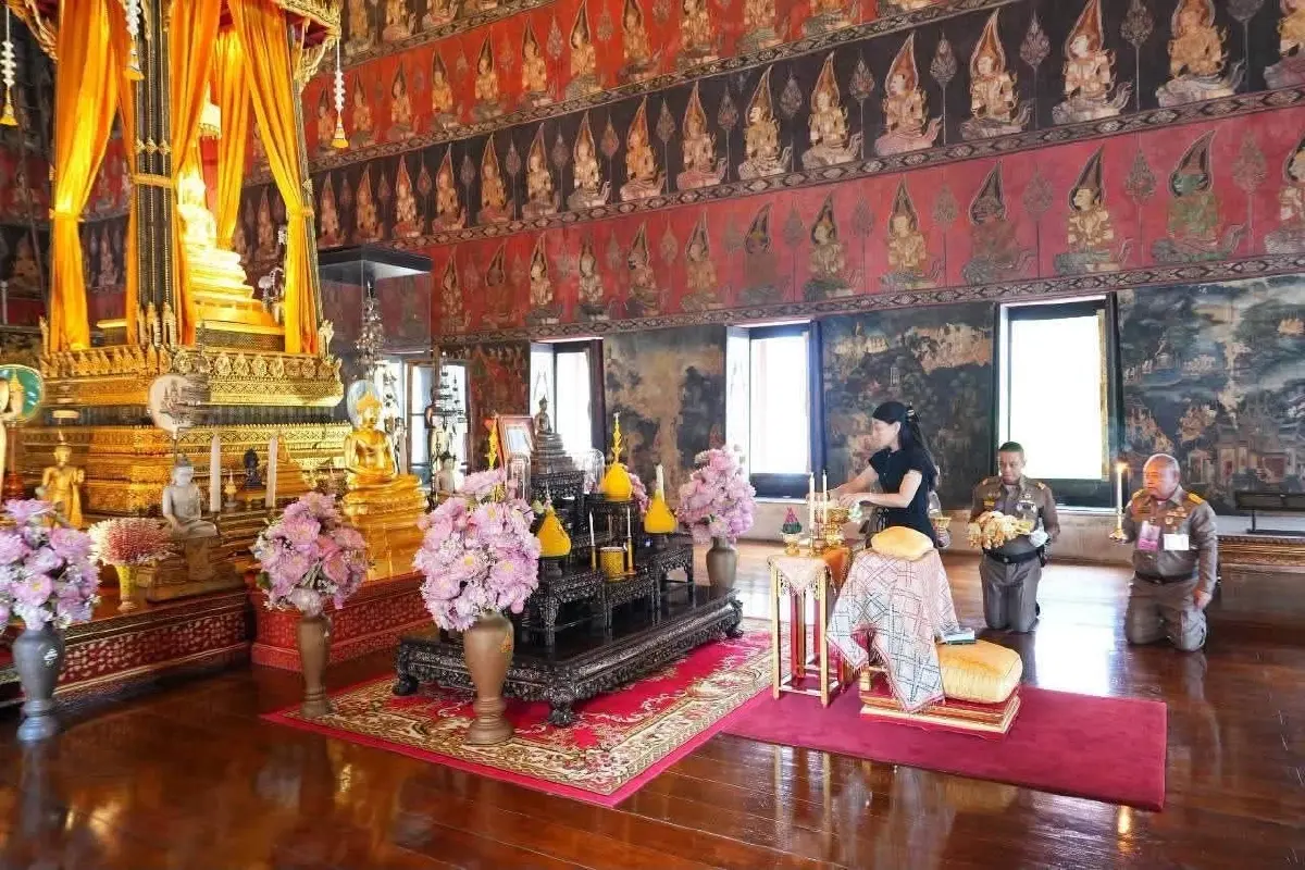 สมเด็จเจ้าฟ้าสิริวัณณวรีฯ เสด็จฯ ทอดพระเนตรนิทรรศการภายในพิพิธภัณฑสถานแห่งชาติ