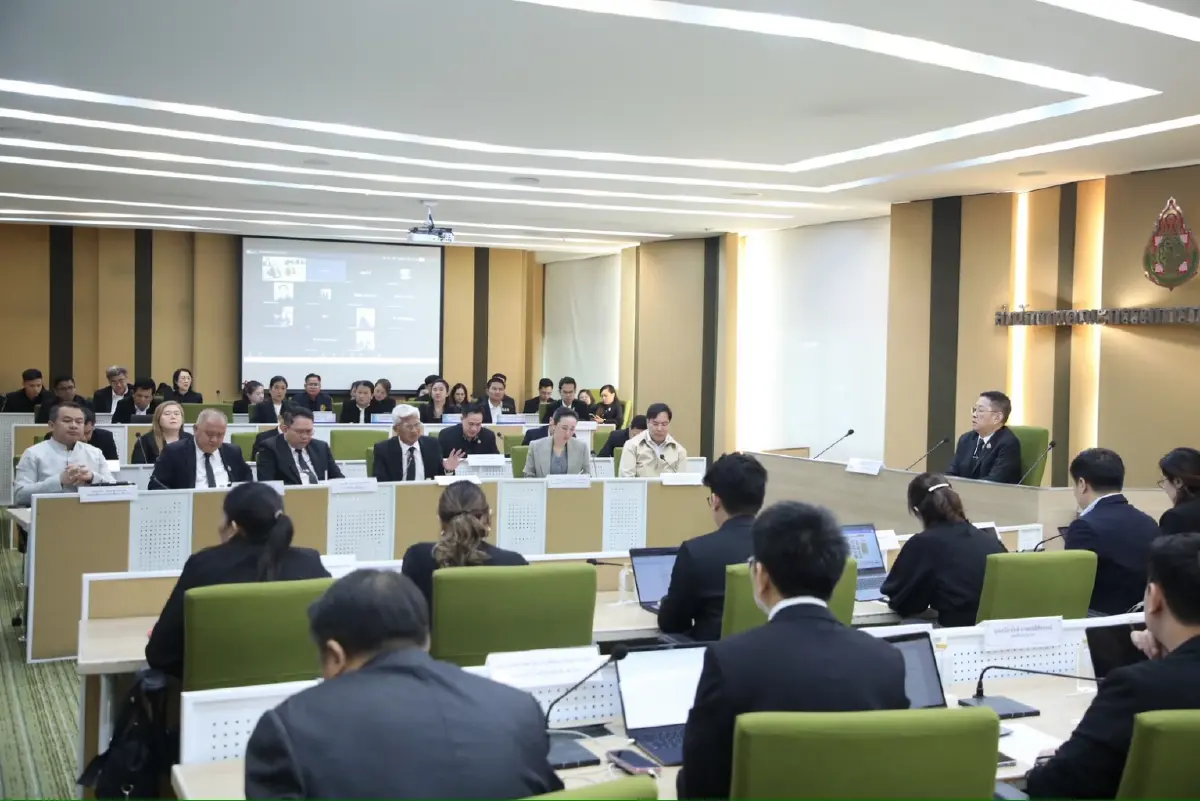 การประชุมติดตามความก้าวหน้าในการดำเนินการจัดตั้งศูนย์พิทักษ์สิทธิและเสรีภาพ กระทรวงศึกษาธิการ 