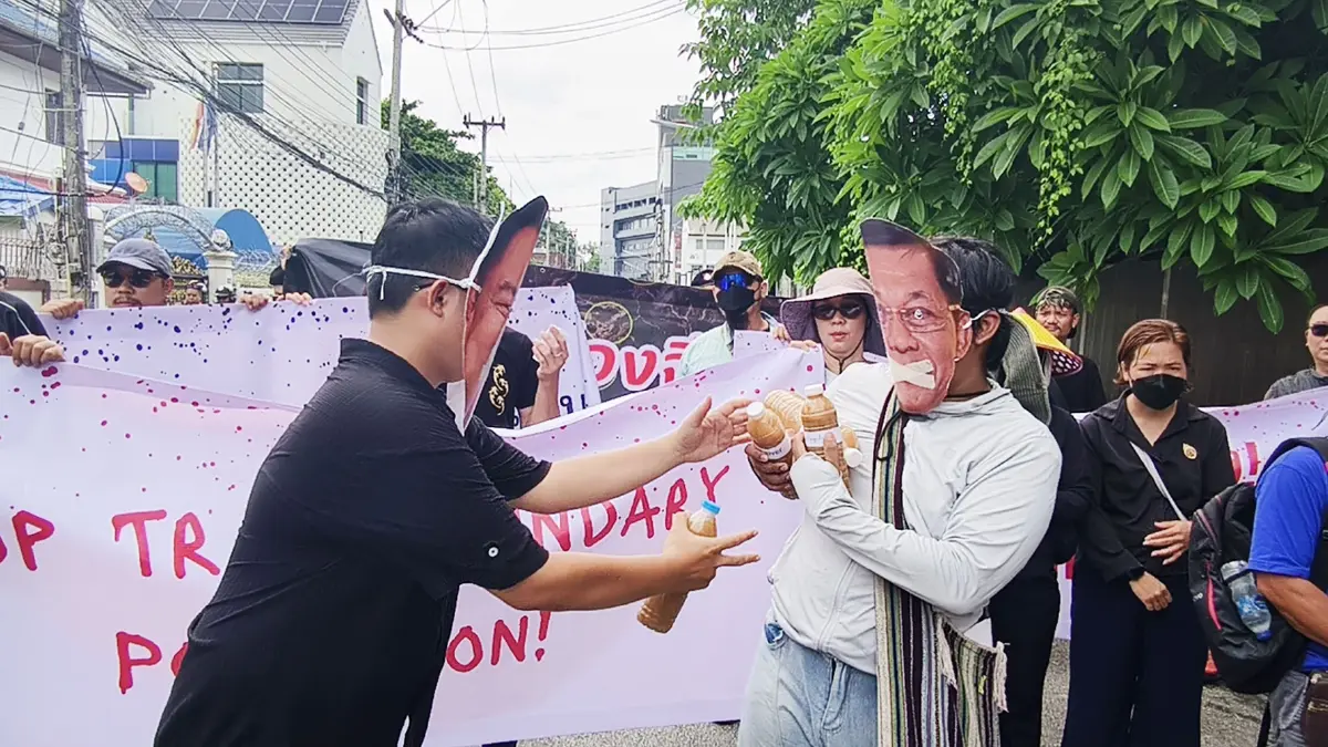 เดือดหน้ากงสุลเมียนมา จี้รัฐบาล "มินอ่องหล่าย" หยุดเหมืองสารพิษ