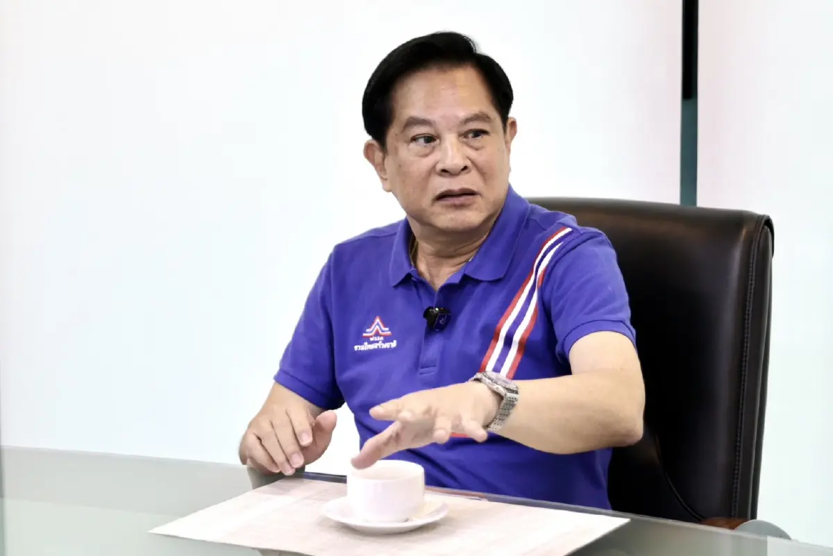 นายพีระพันธุ์ สาลีรัฐวิภาค หัวหน้าพรรครวมไทยสร้างชาติ ในฐานะอดีตรัฐมนตรีว่าการกระทรวงยุติธรรม