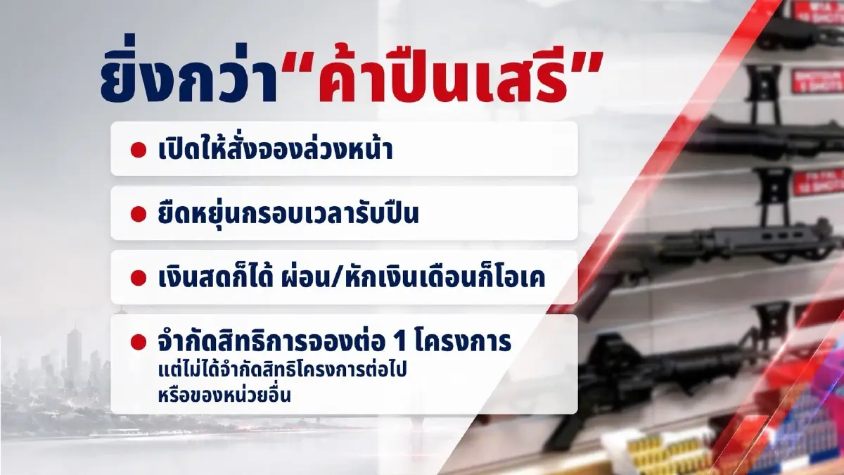 ผ่าปืนสวัสดิการบานล้นประเทศ ต้นตอรอยรั่วทะลักสู่ตลาดมืด เพราะใคร?