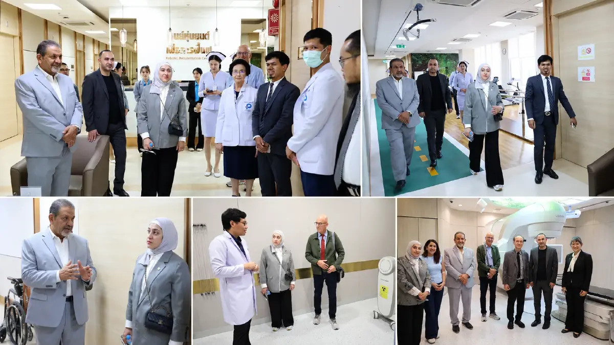 สำนักข่าว Al-Qabas คูเวต เยี่ยมชม รพ.ปิยะเวท ตอกย้ำความเชื่อมั่นการแพทย์ไทย