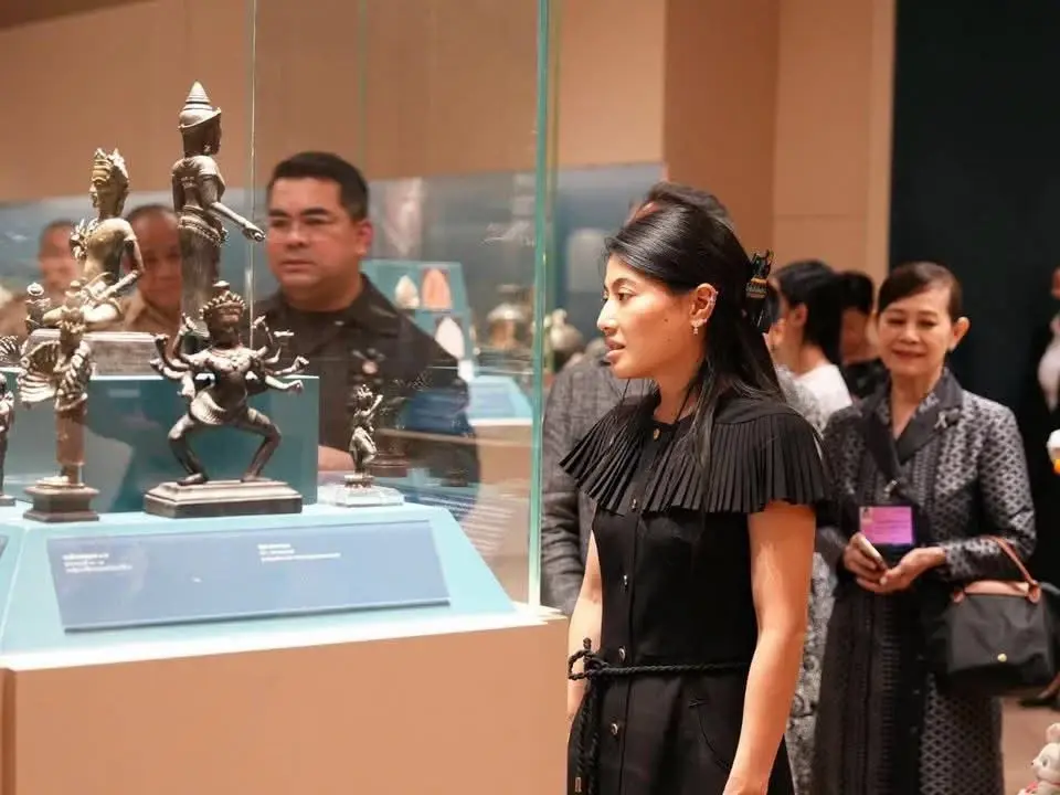 สมเด็จเจ้าฟ้าสิริวัณณวรีฯ เสด็จฯ ทอดพระเนตรนิทรรศการภายในพิพิธภัณฑสถานแห่งชาติ