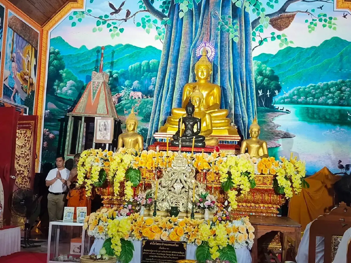 อัญเชิญ  "พระเจ้าตอง" กลับวัดขุนต๊ำ หลังหายไป 65 ปี