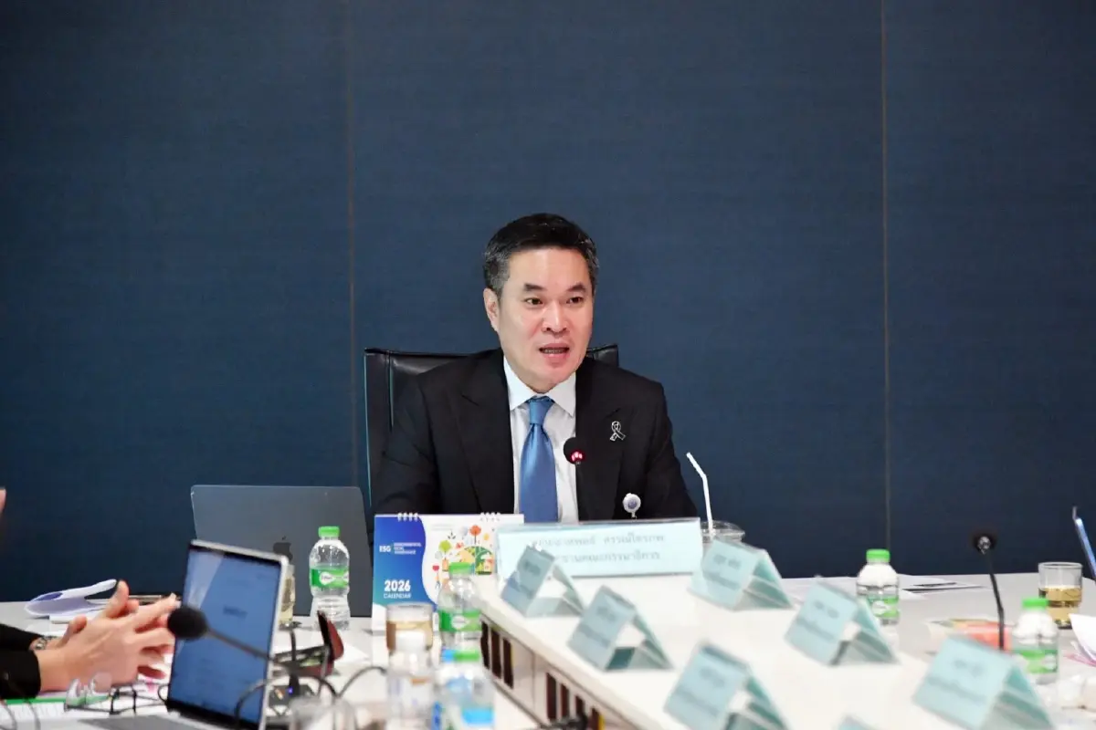 นายอาสพลธ์ สรรณไตรภพ สส.ศรีสะเกษ พรรคภูมิใจไทย ในฐานะประธานคณะกรรมาธิการการป้องกันและปราบปรามการทุจริตประพฤติมิชอบ