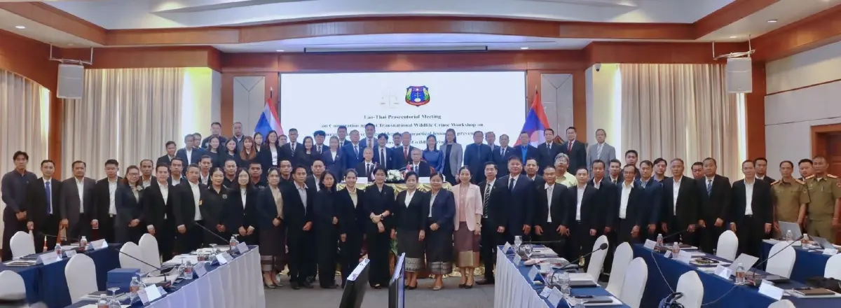 รอง อสส.นำอัยการไทย หารืออัยการลาวร่วมมือปราบ อาชญกรรมข้ามชาติ