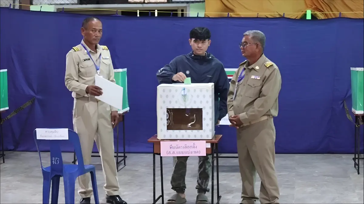 เลือกตั้งซ่อม สส.อุดรธานี เขต 3 คึกคัก! หนุ่มวัย 19 ปี ตื่นเช้ามาใช้สิทธิคนแรก กกต. เผย รู้ผลอย่างไม่เป็นทางการไม่เกิน 2 ทุ่ม
