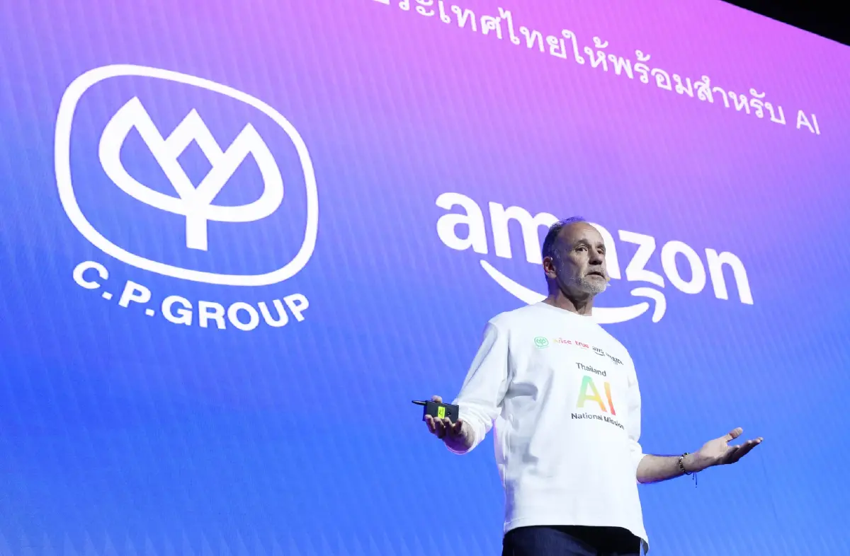 “ศุภชัย เจียรวนนท์”ผนึก Amazon ดัน "ซีพี-อไรซ์-ทรู" พลิกโฉมไทยสู่ศูนย์กลาง AI ภูมิภาค