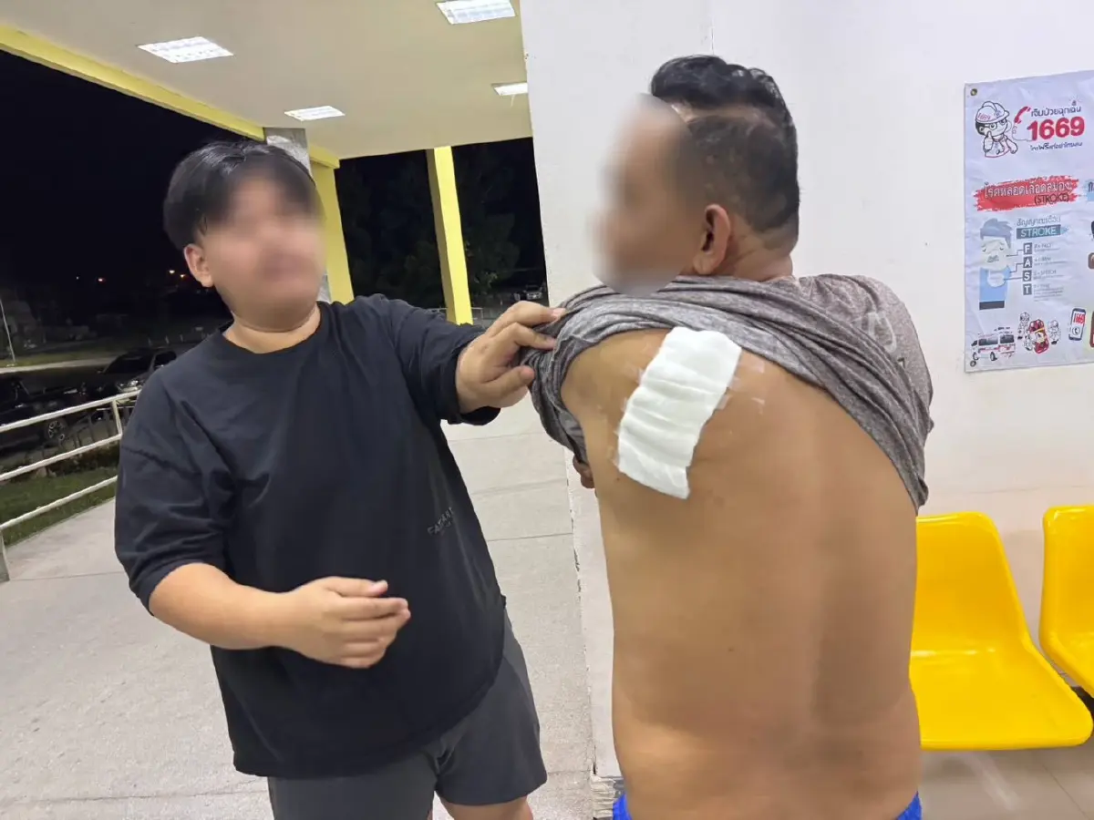 คนร้ายควง "ลูกซอง" ยิงกลางงาน "ชิม ช้อป ใช้" ด่านขุนทด โคราช เจ็บ 6 ราย ตร.รวบผู้ก่อเหตุได้ 1 (มีคลิป)