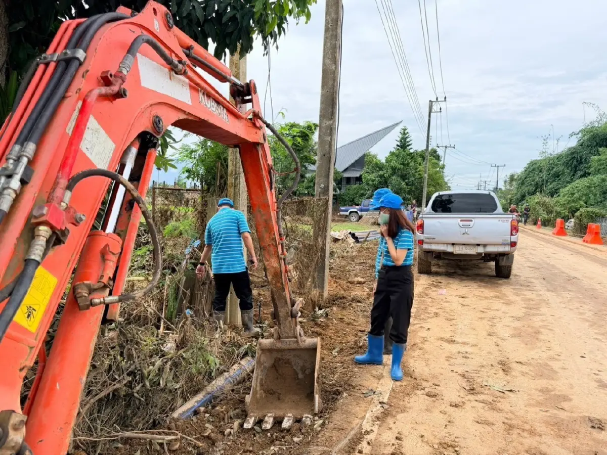 มท.3 ลงพื้นที่ จ.น่าน เร่งคืนสาธารณูปโภค-ฟื้นเศรษฐกิจท่องเที่ยว
