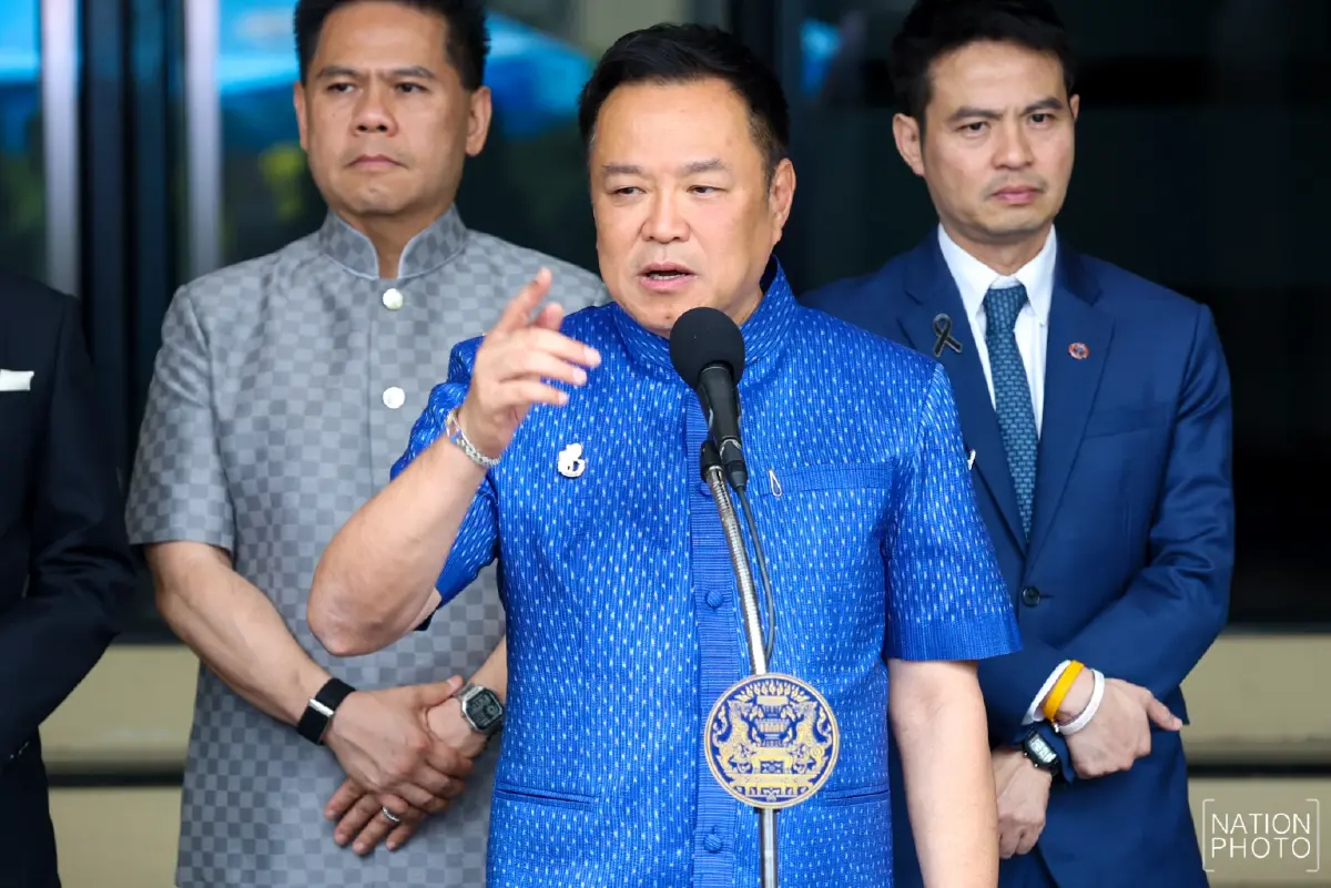 นายอนุทิน ชาญวีรกูล นายกรัฐมนตรี และรัฐมนตรีว่าการกระทรวงมหาดไทย