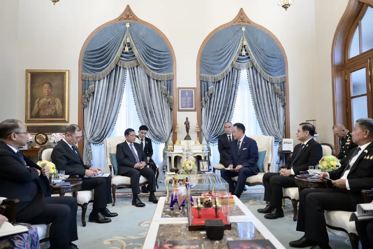 "ไทย-เมียนมา" จับมือแน่น! ถกวาระสำคัญ พัฒนาความมั่นคงร่วมกัน