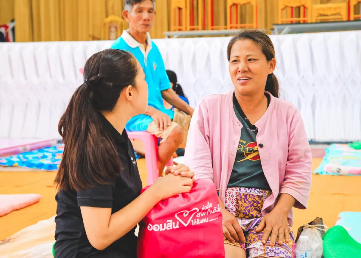 ออมสินเร่งสปีดส่ง “ถุงออมสินห่วงใย” 500 ชุด บรรเทาทุกข์ชาวน่านหลังน้ำป่าทะลัก