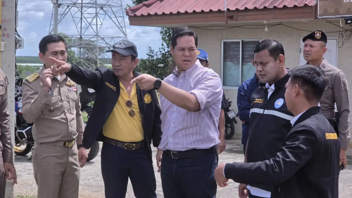 "รมช.คมนาคม" ลงพื้นที่บางกล่ำ สั่งกรมทางหลวงเร่งคืนผิวจราจรภายใน ก.ย.นี้