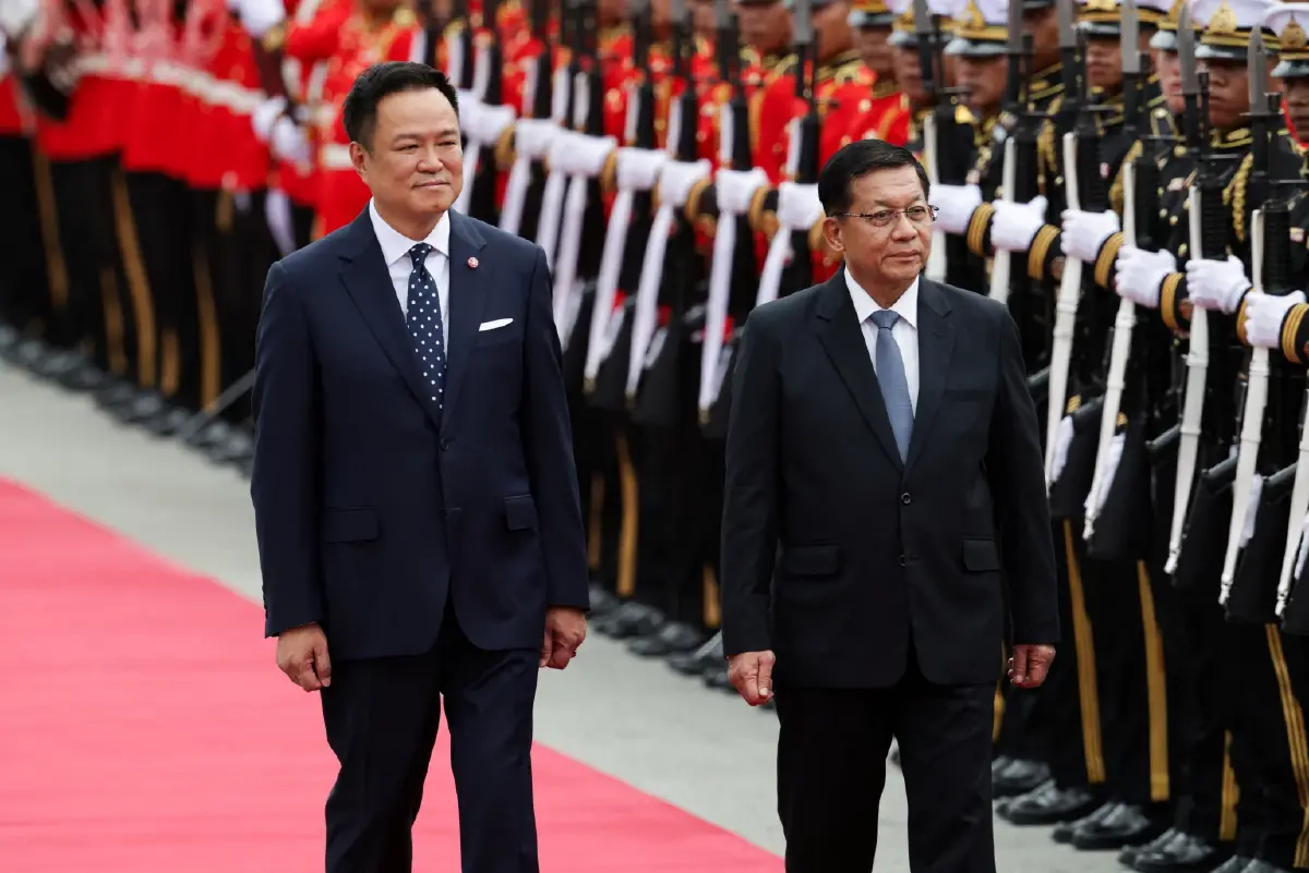 "ไทย-เมียนมา" จับมือแน่น! ถกวาระสำคัญ พัฒนาความมั่นคงร่วมกัน