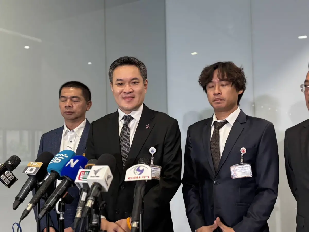 นายอาสพลธ์ สรรณ์ไตรภพ สส.ศรีสะเกษ พรรคภูมิใจไทย ในฐานะประธานคณะกรรมาธิการ ป.ป.ช. 