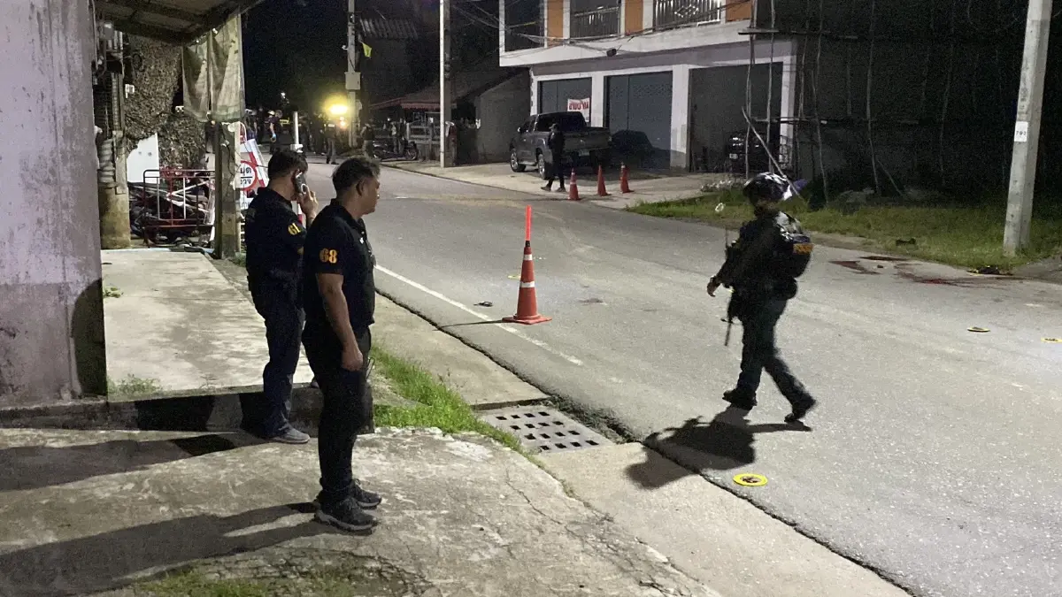 บริเวณจุดตรวจบูเก๊ะซามี