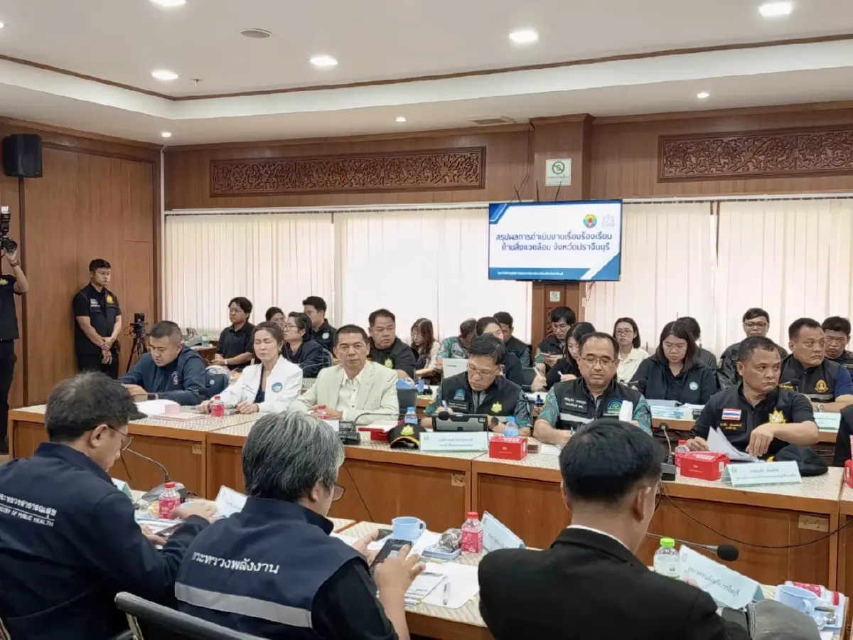 เคลียร์ชัด! "สุชาติ" ยืนยัน "ปราจีนบุรี" ไม่อยู่ใน EEC พร้อมลุยเช็กบิลปม "ลอบทิ้งขยะพิษ"