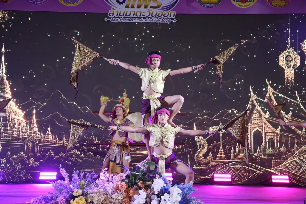 ผวจ.เชียงราย เปิดงาน "อุตสาหกรรมแฟร์ล้านนาตะวันออก" 4 จังหวัด