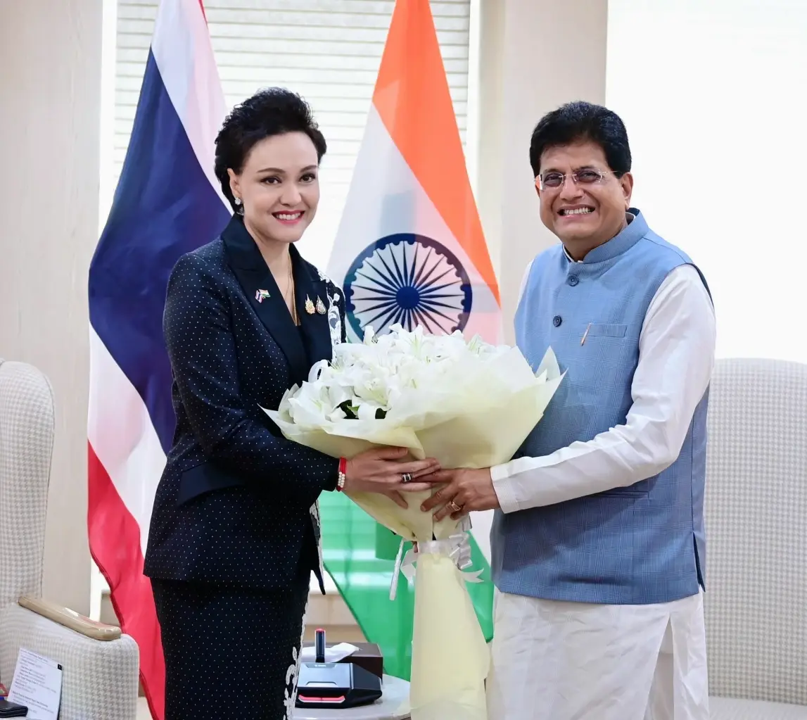 'ศุภจี' ถกรัฐมนตรีพาณิชย์อินเดีย เชื่อมจุดแข็งไทย - อินเดีย สู่ Global Supply Chain