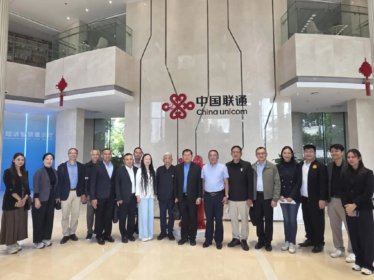 "นิพนธ์ บุญญามณี" เยือน China Unicom ดึง AI ยกระดับดิจิทัลไทย
