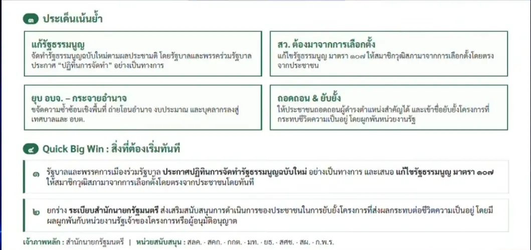วปอ.รุ่นที่ 68 จัดหนักแถลงข้อเสนอรัฐบาล ชง “สว.เลือกตั้ง – ยุบ อบจ. – เพิ่มอำนาจประชาชน”