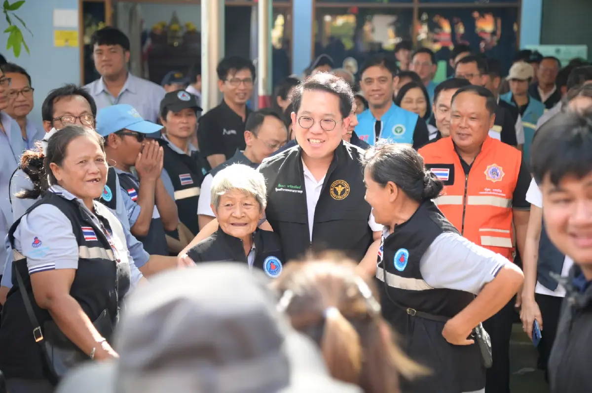 นายพัฒนา พร้อมพัฒน์ รัฐมนตรีว่าการกระทรวงสาธารณสุข