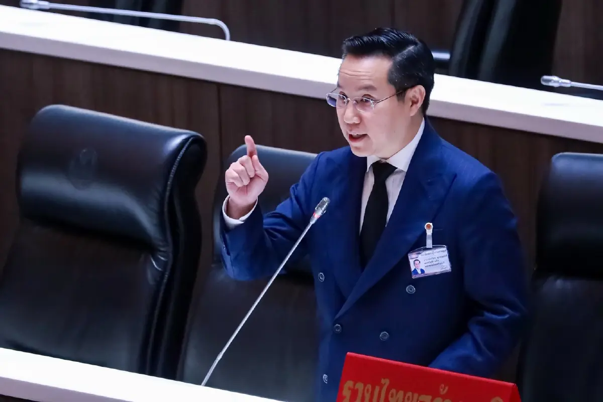นายอรรถวิชช์ สุวรรณภักดี สส.พรรครวมไทยสร้างชาติ 