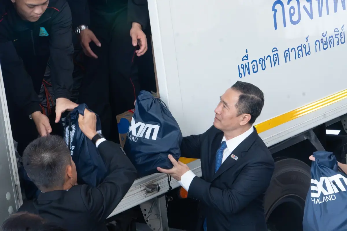 EXIM BANK เร่งให้ความช่วยเหลือผู้ประสบอุทกภัยจังหวัดน่าน ผ่านโครงการ “กองทัพบก โดย ช่อง 5 รวมใจ ช่วยภัยพิบัติ”