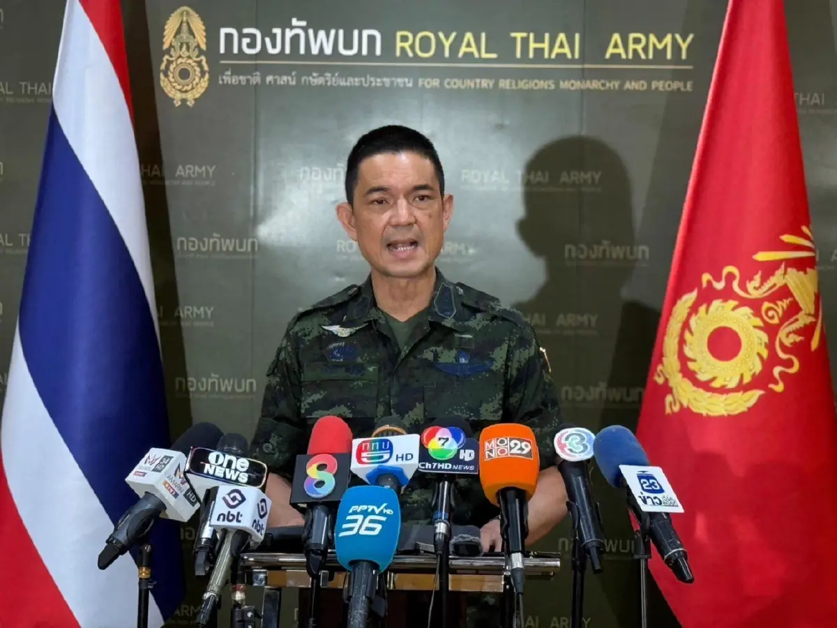 อย่าเพิ่งตื่นตระหนก! ทบ. ยันกัมพูชายอมปรับพื้นที่ "ช่องสะงำ" คืนแล้ว ปม "ขุดคูเลต-วางลวดหนาม" จบด้วยดีไร้กังวล