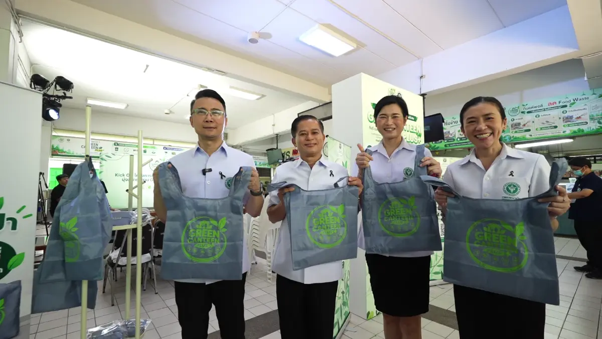 สธ. Kick Off “Green Canteen Plus”  ยกระดับโรงอาหารสีเขียว สู่สุขภาพดี-สิ่งแวดล้อมยั่งยืน