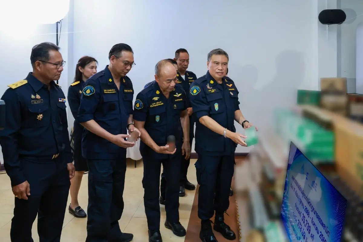 สรรพสามิตโชว์ผลปราบปราม 11 เดือน จับ 35,739 คดี ค่าปรับรวม 6,274 ล้านบาท