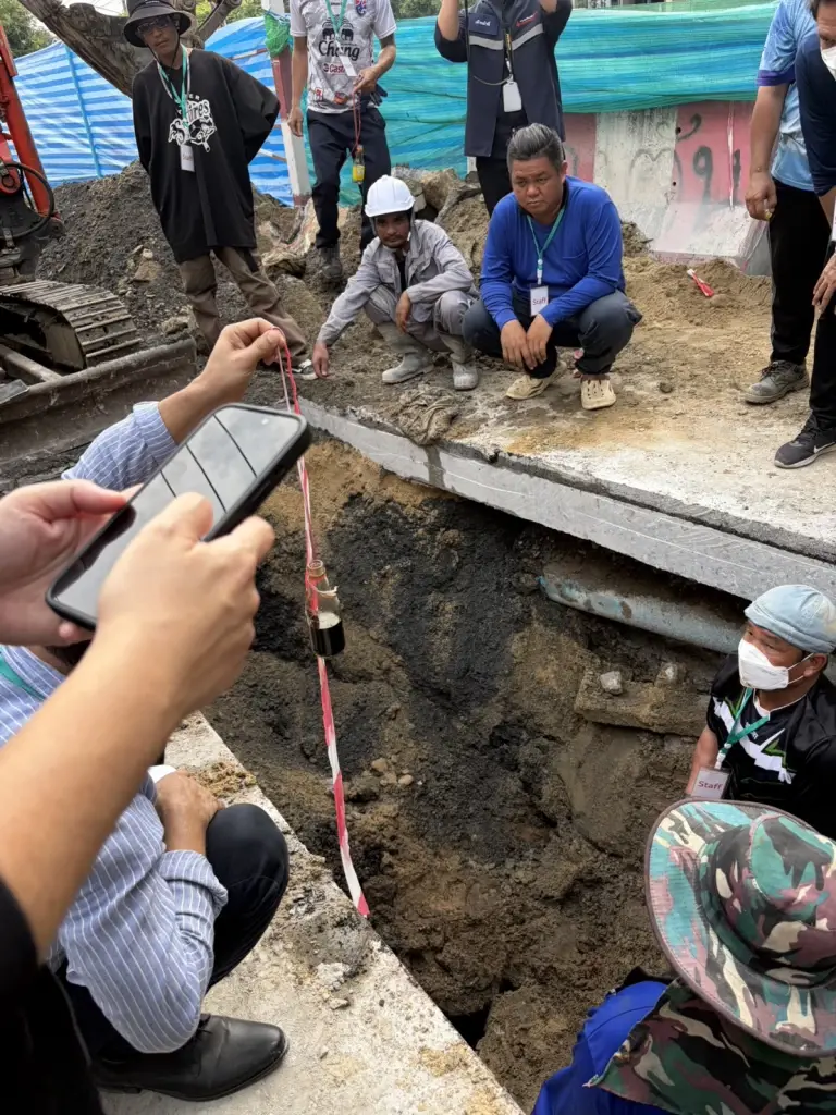 อกนัฏ สั่งขุด 24 ชม. ลุยหาต้นตอน้ำมันรั่ว ถนนเชื้อเพลิง