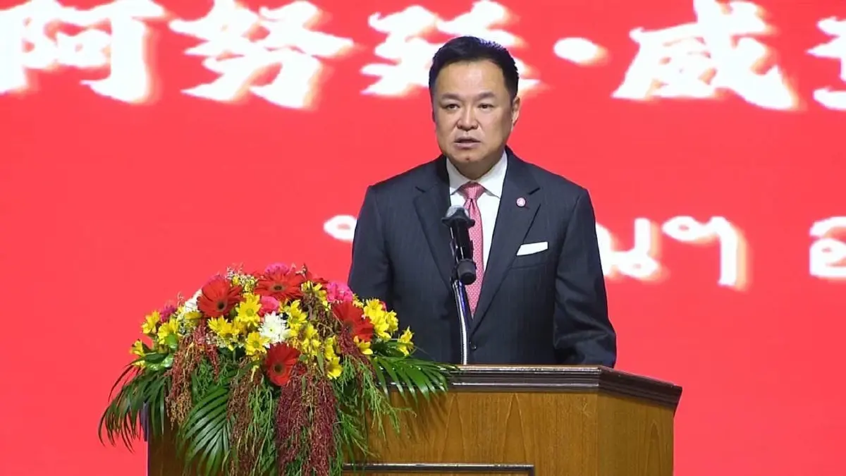 "อนุทิน" ย้ำไทย-จีนครอบครัวเดียวกัน เปิดงาน 60 ปี ชมรม 9 สมาคมจีน ชูหุ้นส่วนเศรษฐกิจใหม่