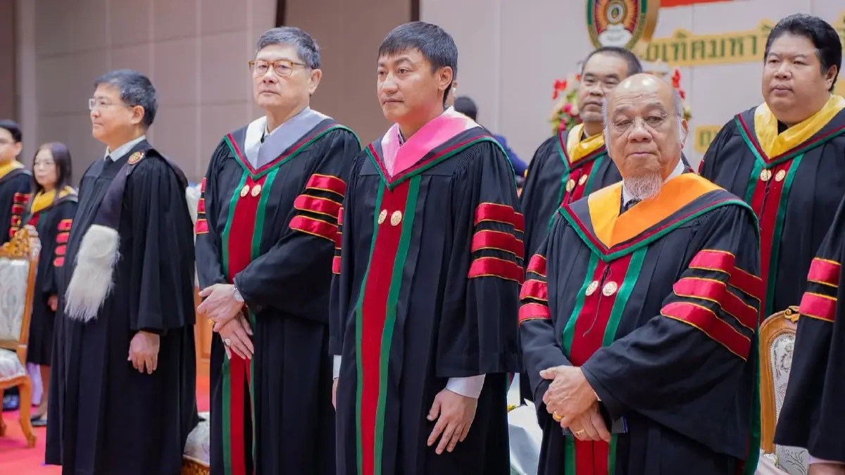 "ดร.ธนภณ" รับดุษฎีบัณฑิต มรภ.ลำปาง ชูทุนวัฒนธรรมสร้างชาติ