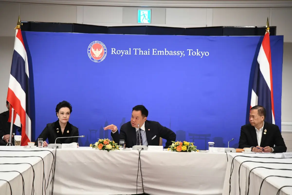 “อนุทิน” ชูหุ้นส่วนไทย-ญี่ปุ่น “จากฐานการผลิต” ให้เป็น “หุ้นส่วนเศรษฐกิจ”