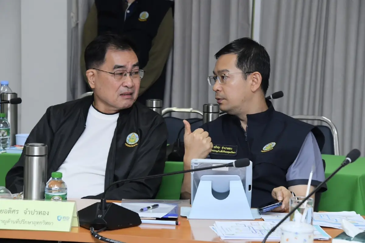 ชลประทานเร่งระบายน้ำลุ่มน้ำป่าสัก-เจ้าพระยา ปรับเพิ่มระบายท้ายเขื่อน
