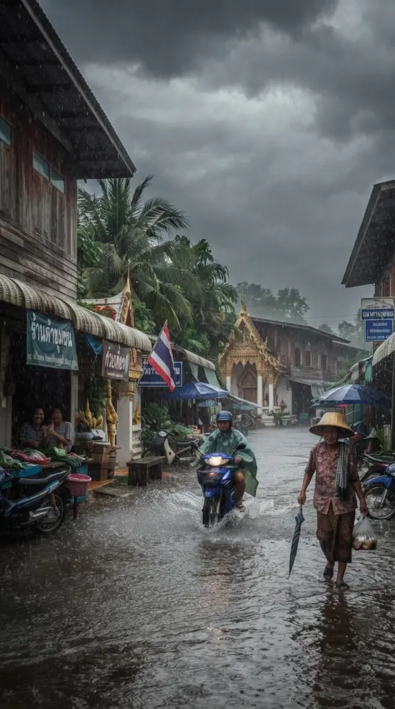 กรมอุตุฯ ประกาศฉบับที่ 10 เตือนทั่วไทยรับมือฝนตกหนักถึงหนักมาก 6-12 ก.ย.นี้