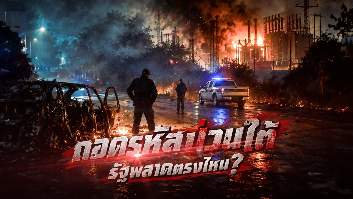 สืบสวนความจริง! "ถอดรหัสป่วนใต้" รัฐพลาดตรงไหน? เป้าหมายอาจไม่ใช่แค่ "ก่อเหตุ"