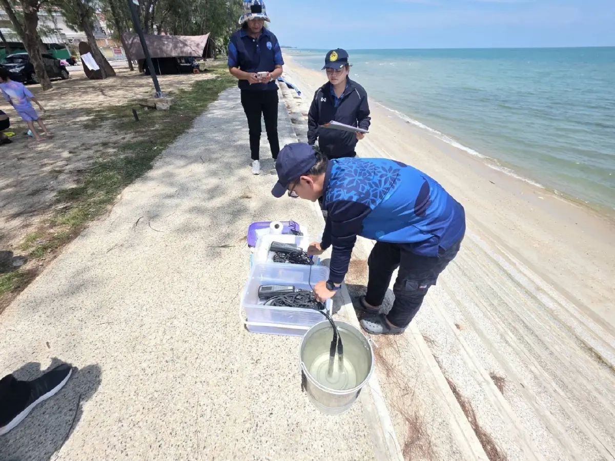 "สุชาติ"สั่งกรมทะเลเร่งตรวจสอบน้ำเสียชายหาดชะอำใต้