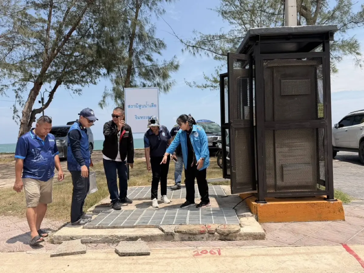 "สุชาติ"สั่งกรมทะเลเร่งตรวจสอบน้ำเสียชายหาดชะอำใต้
