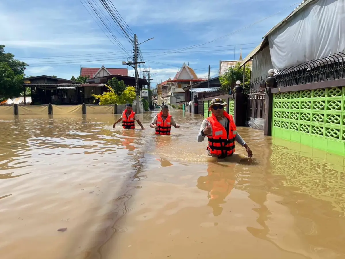 ด่วน! เขื่อนแม่กลองเพิ่มระบายน้ำ เร่งอพยพชาวราชบุรีรับมือท่วม