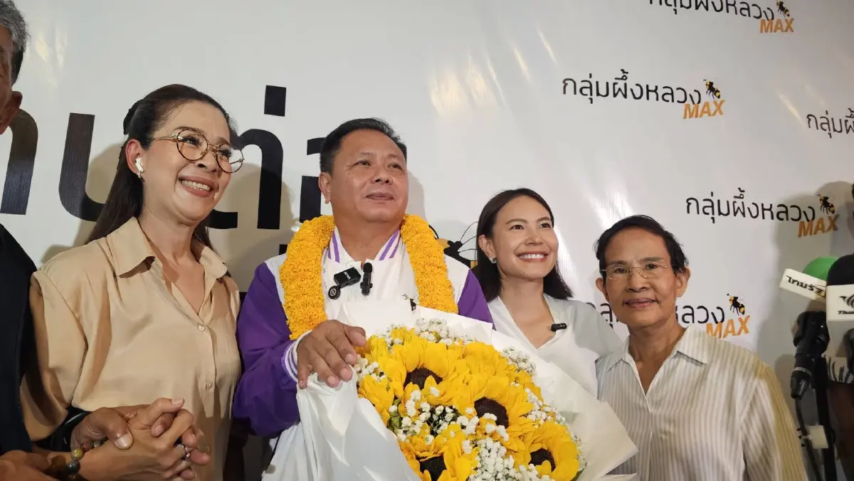 "ตี๋ นฤพนธ์ เย็นประเสริฐ" ประกาศชัยเลือกตั้งนายก อบจ.นนทบุรี สานต่อนโยบายอา