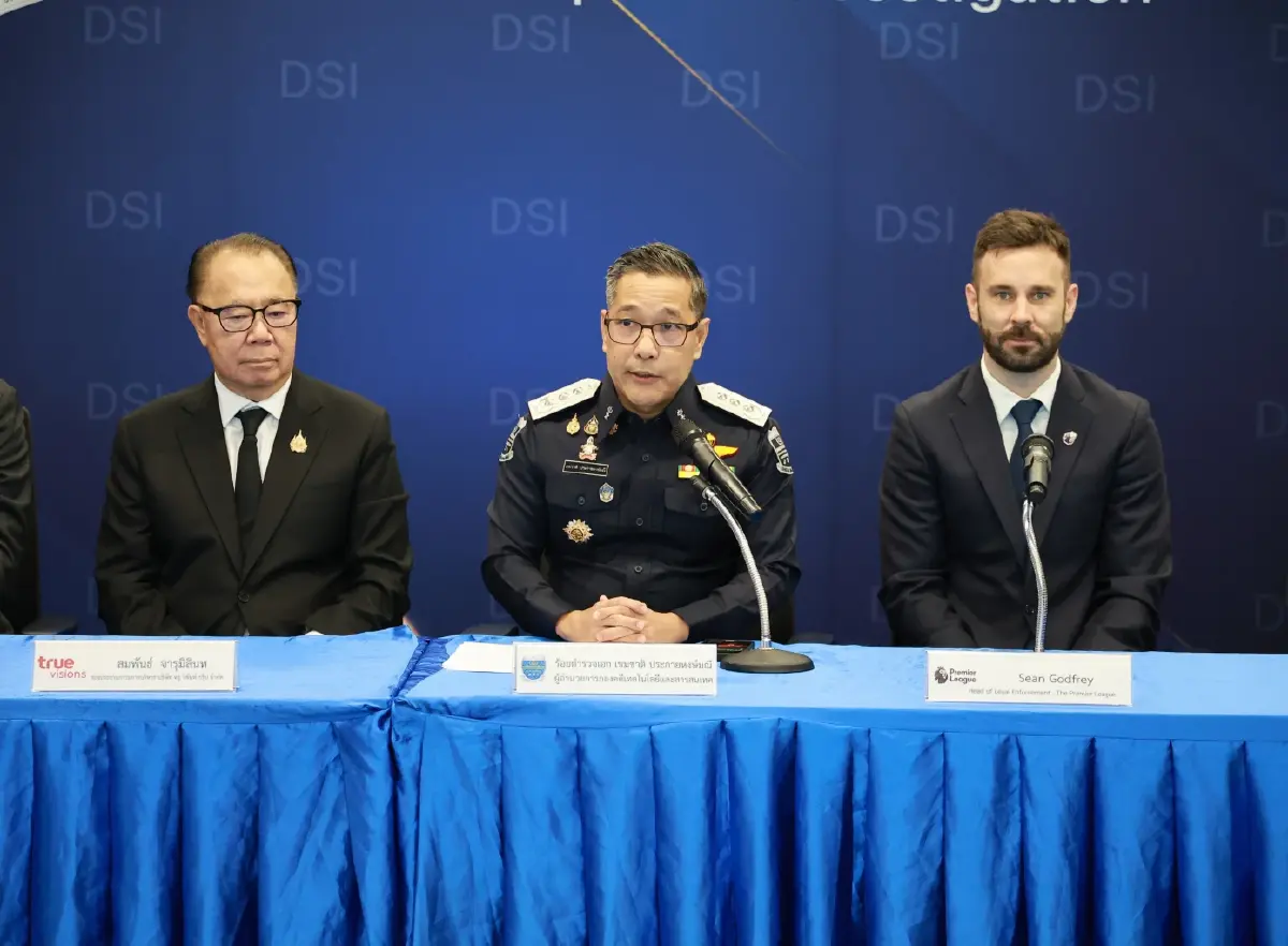 ดีเอสไอ ลุย 6 จุด ปราบละเมิดลิขสิทธิ์พรีเมียร์ลีก สูญ 2 พันล้าน