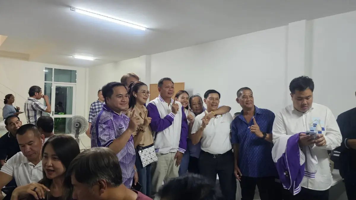 "ตี๋ นฤพนธ์ เย็นประเสริฐ" ประกาศชัยเลือกตั้งนายก อบจ.นนทบุรี สานต่อนโยบายอา