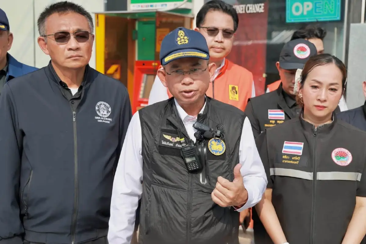 โชตินรินทร์ เกิดสม ผู้ว่าราชการจังหวัดภูเก็ต