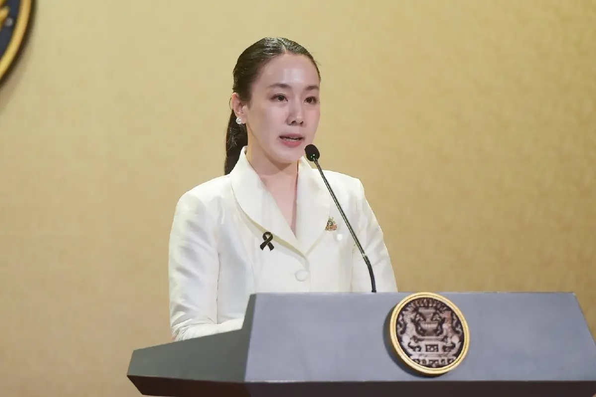 นางสาวลลิดา เพริศวิวัฒนา รองโฆษกประจำสำนักนายกรัฐมนตรี 
