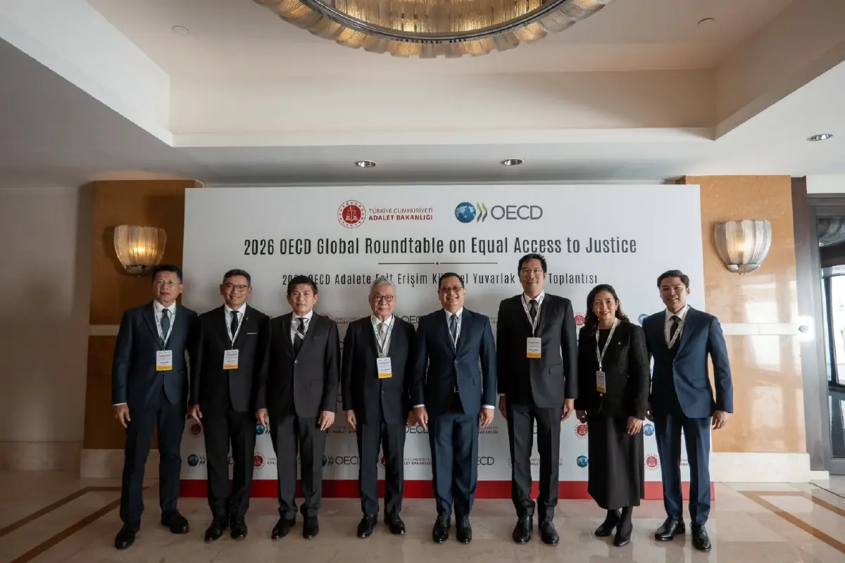 ไทยร่วมประชุม OECD ผลักดันการเข้าถึงความยุติธรรม ลดภาระประชาชน และ SMEs