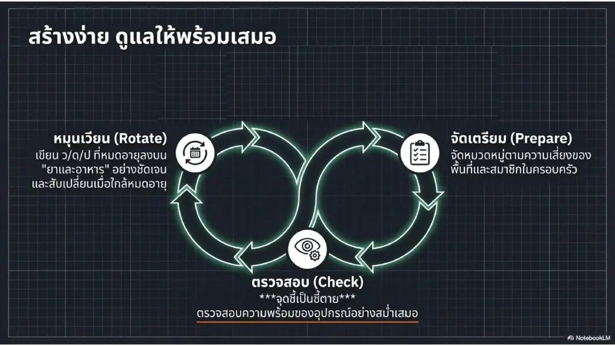 มีติดบ้านไว้รอดแน่! ปภ. แนะจัด "กระเป๋าต้องรอด" กฎเหล็ก 72 ชั่วโมง เช็กลิสต์ 6 หมวด 30 รายการ
